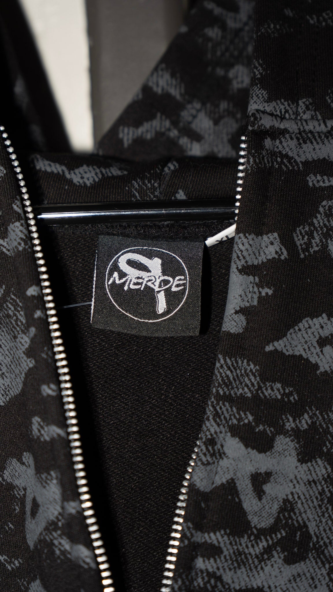 Pmerde Camo Zip-up Hoodie